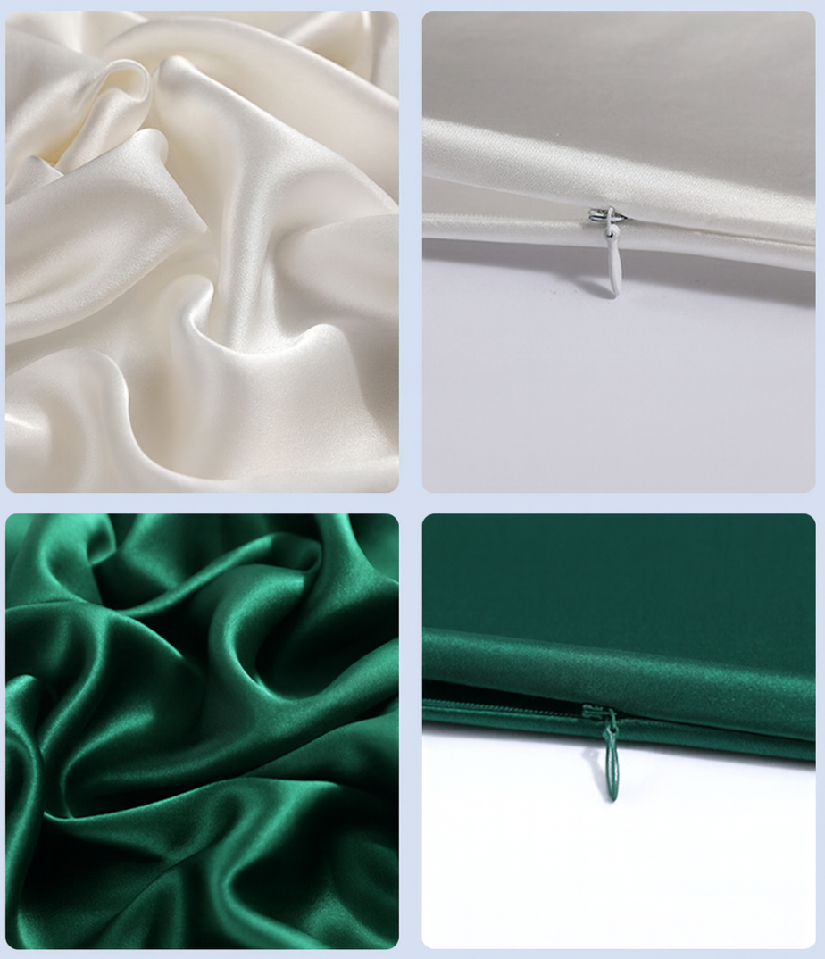 ✨ 19 Momme 100% Pure Mulberry Silk Pillowcase